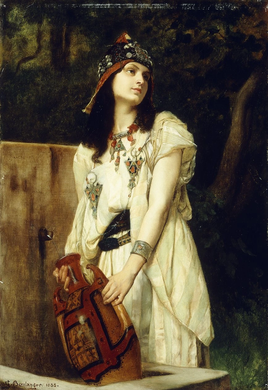 Una donna con un'urna, 1888